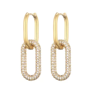 Boucles d’oreilles créoles Léonie