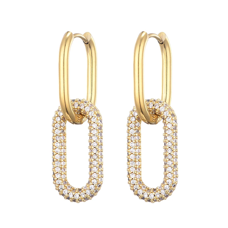 Boucles d’oreilles créoles Léonie