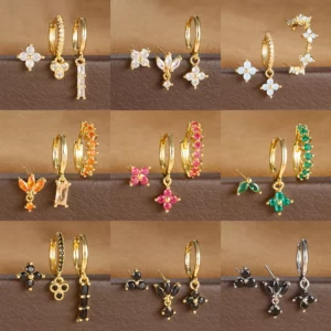 Ensemble de boucles d’oreilles Éloïse