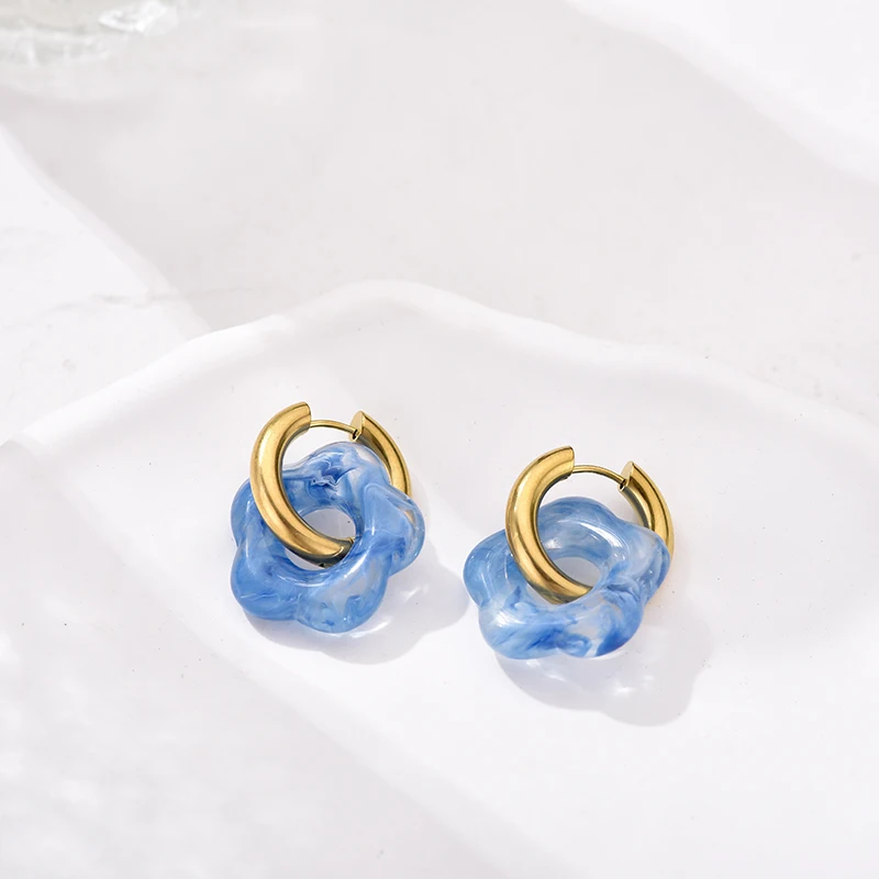 Boucles d’oreilles créoles Julie